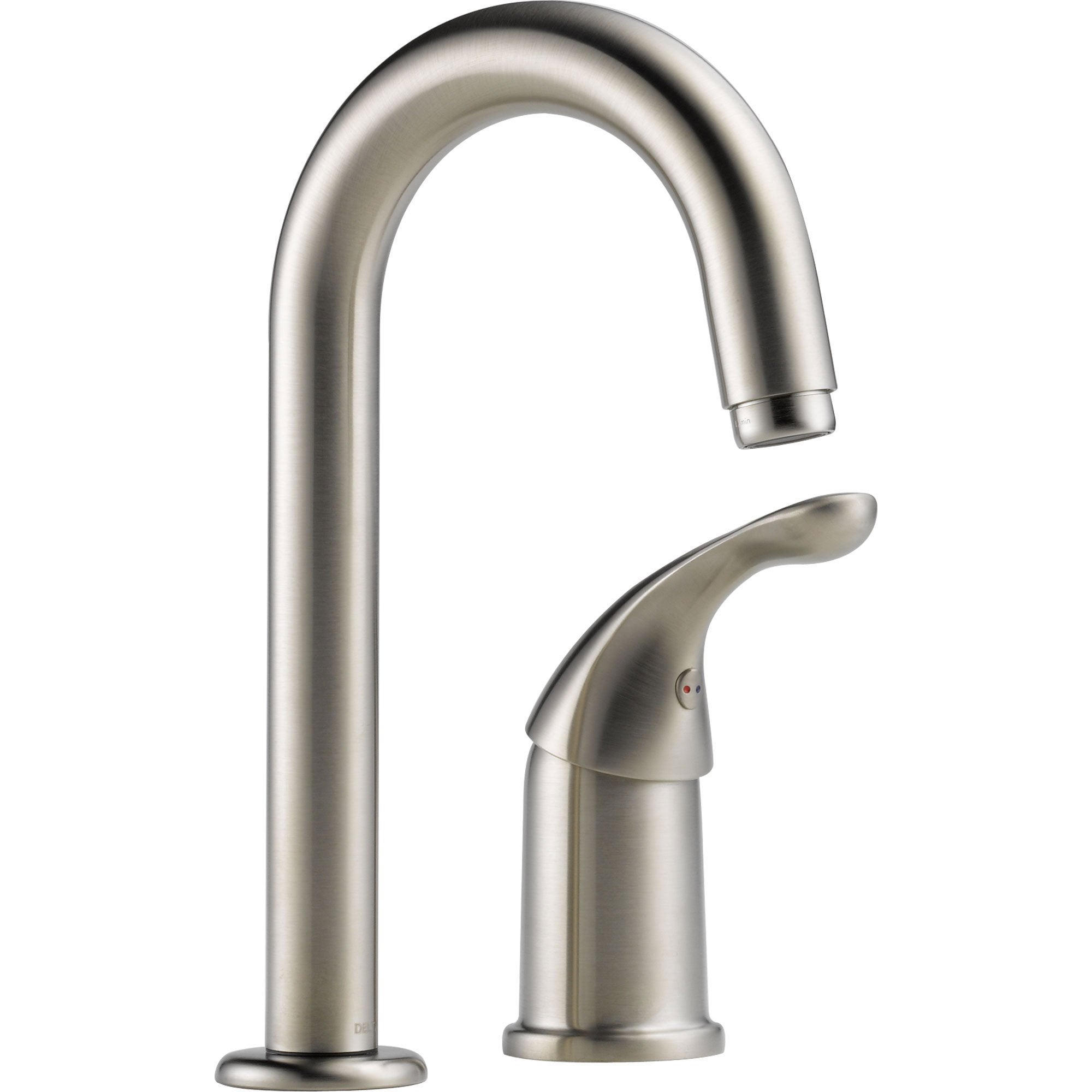 Delta Classic 2 Hole Single Lever Handle Bar Faucet In Stainless Steel   1903 SS DST 2000x 