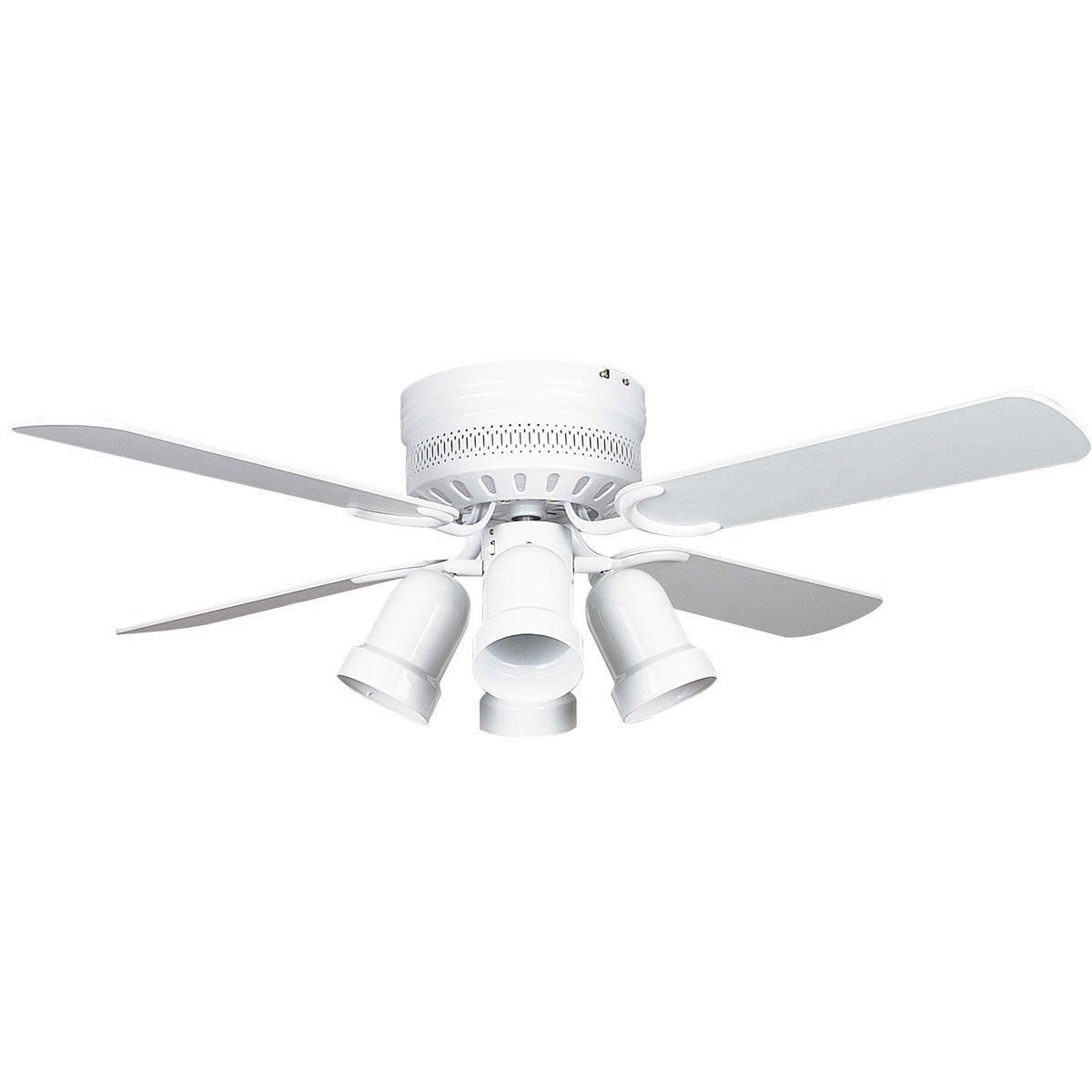 Concord Fans 42" Small White Low Profile Hugger Ceiling ...