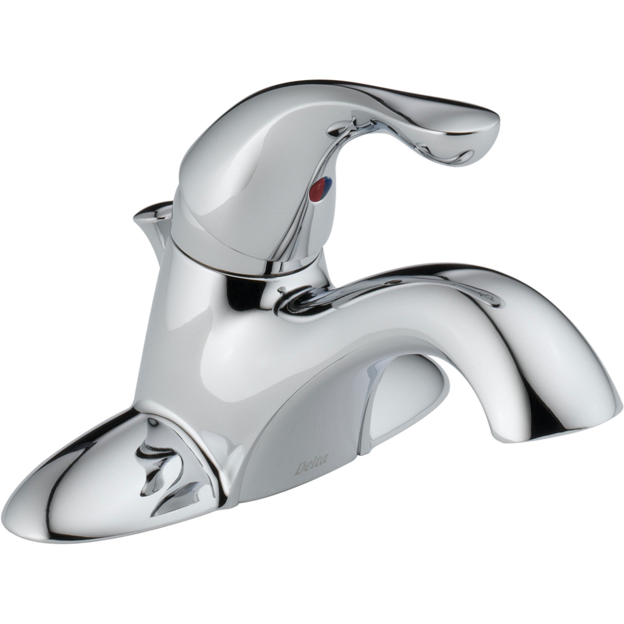 Delta Classic 4 in. Centerset Single Handle Lavatory Faucet in Chrome