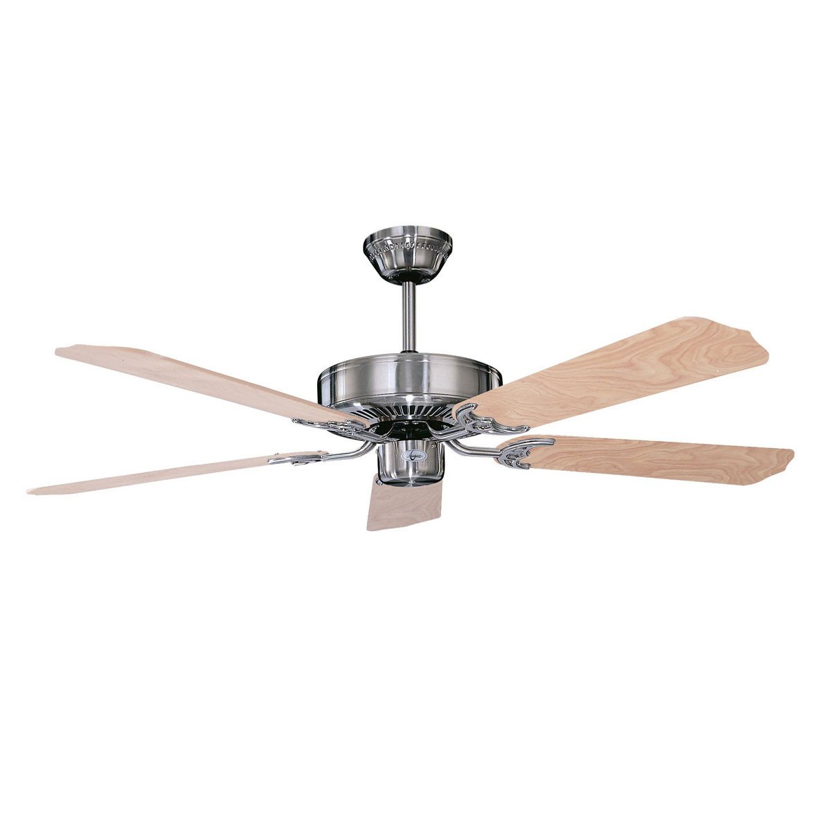 Concord Fans 52 California Home Energy Saver Style Stainless Steel Ceiling Fan