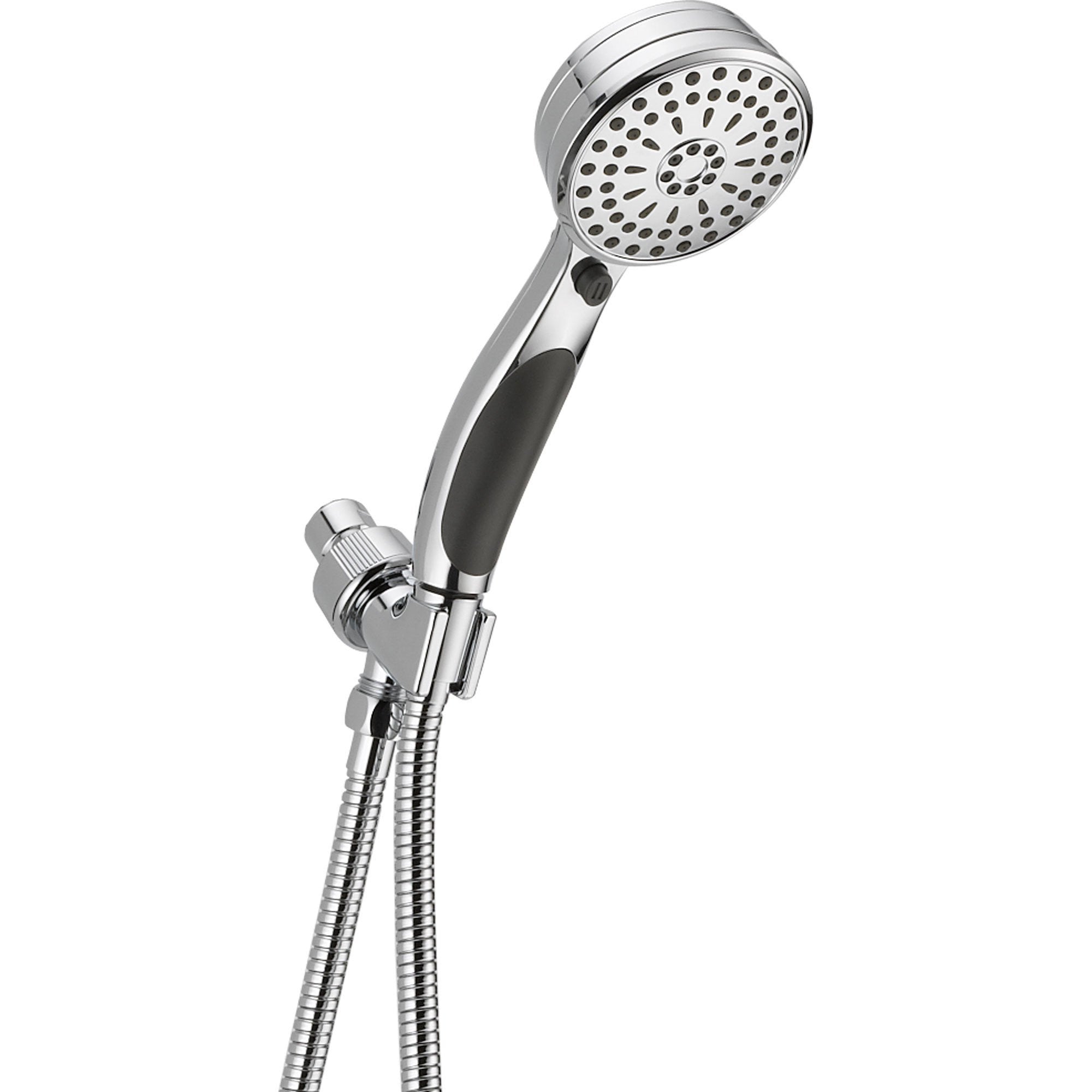 Delta 9 Spray Modern Chrome Shower Mount Handheld Showerhead