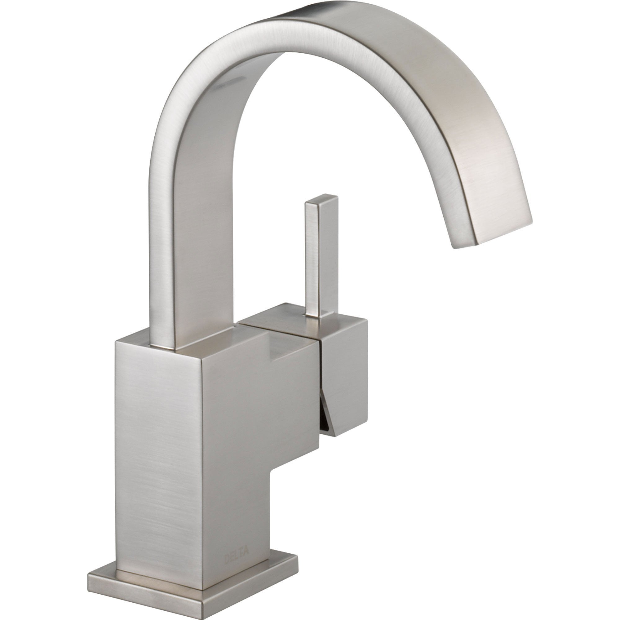 Delta Vero Single Handle Modern Stainless Steel Finish Bathroom