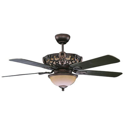 Concord Fans 60 Aracruz Oil Rubbed Bronze Ceiling Fan Up Downlights Remote