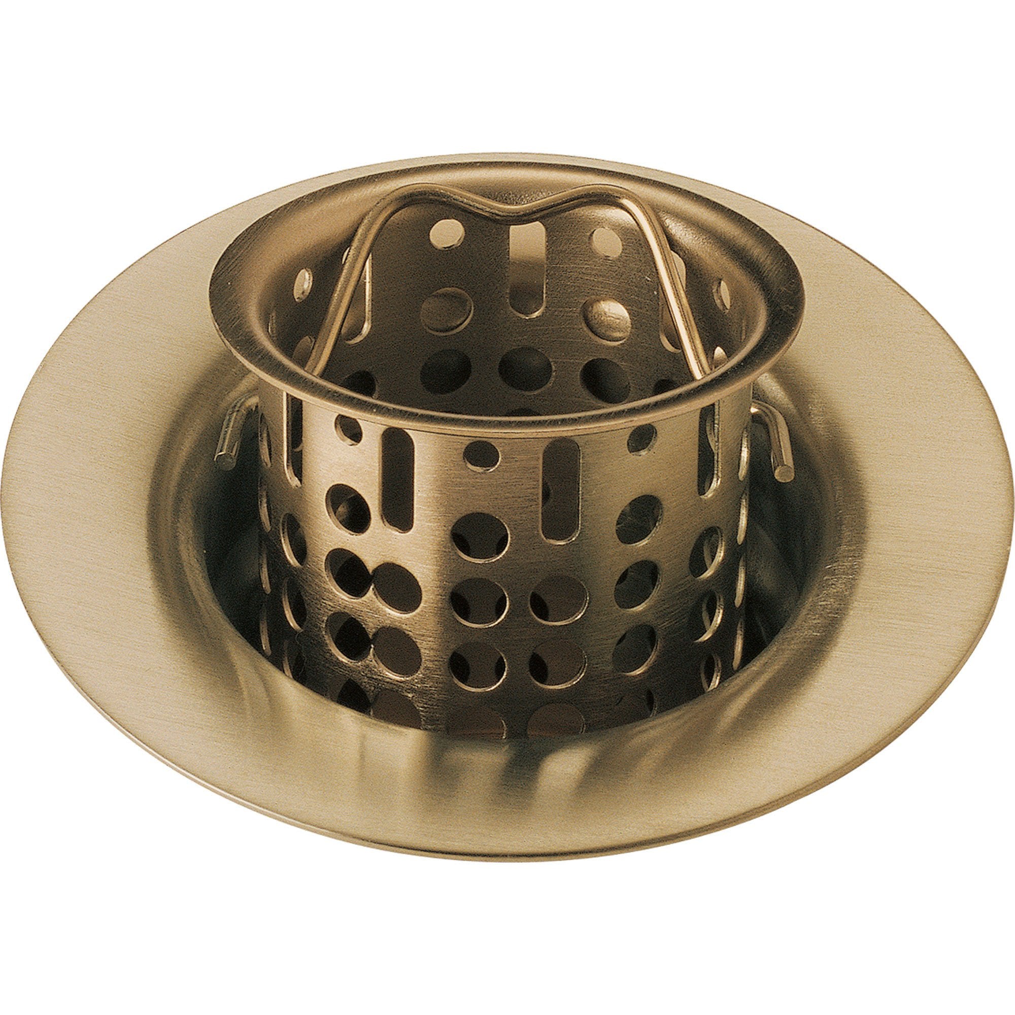 Delta 2 7 8 Inch Champagne Bronze Small Bar Sink Basket Strainer Flange 638408