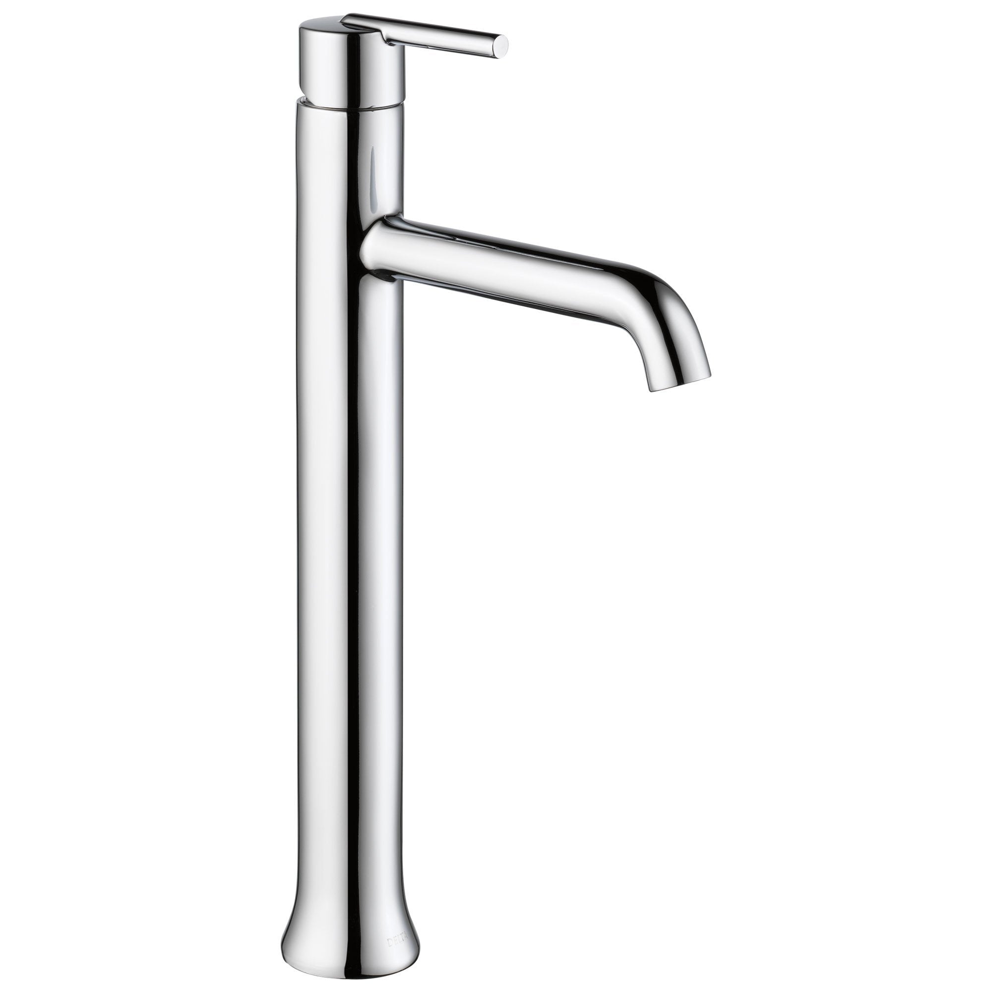 Delta Trinsic Collection Chrome Finish Single Handle One Hole Modern Vessel Sink Lavatory Bathroom Faucet D759dst