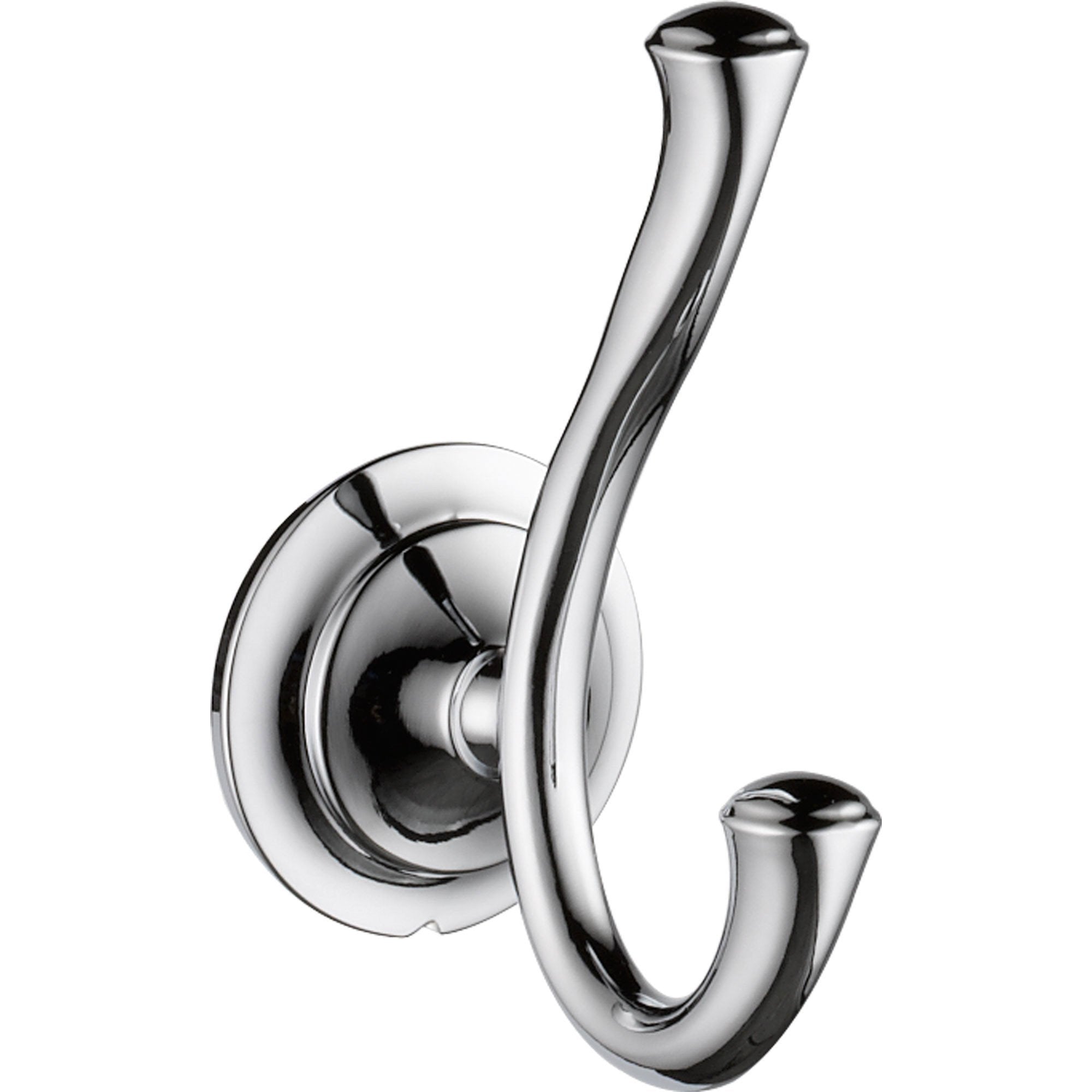 Delta Linden Bathroom Accessory Double Robe Hook In Chrome 555650   79435 2000x 