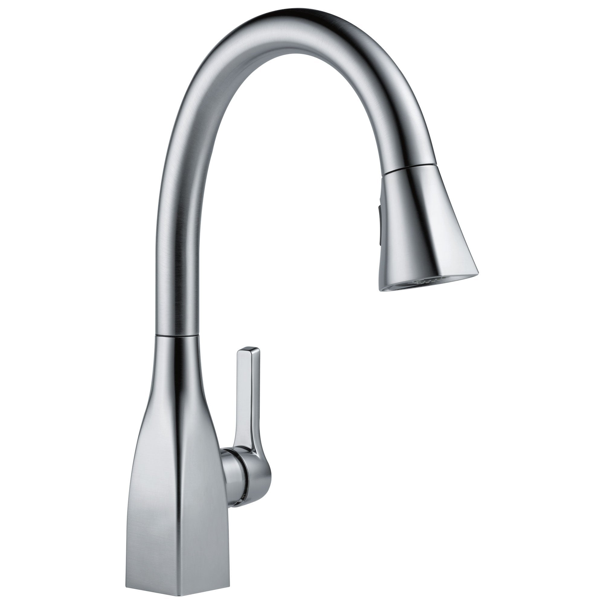 Delta Mateo Collection Arctic Stainless Steel Finish Modern Single Lev Faucetlistcom