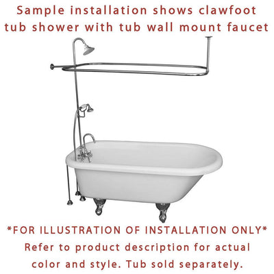 clawfoot bathtub faucet