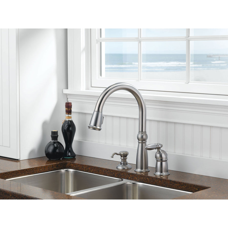 3 Hole Kitchen Faucets Get A Three Hole Kitchen Sink Faucet