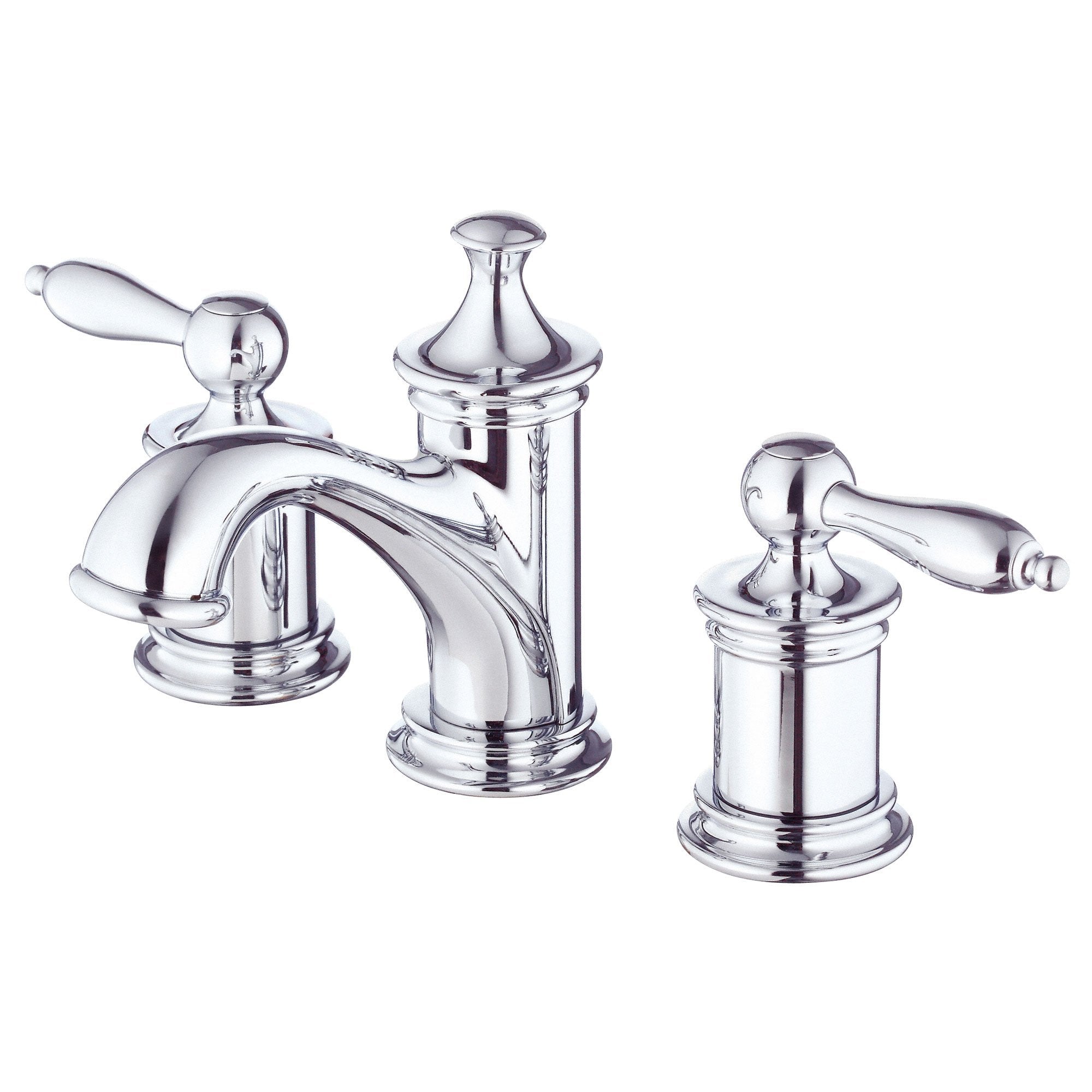 Danze Prince Chrome Widespread Bathroom Sink Faucet With Touch