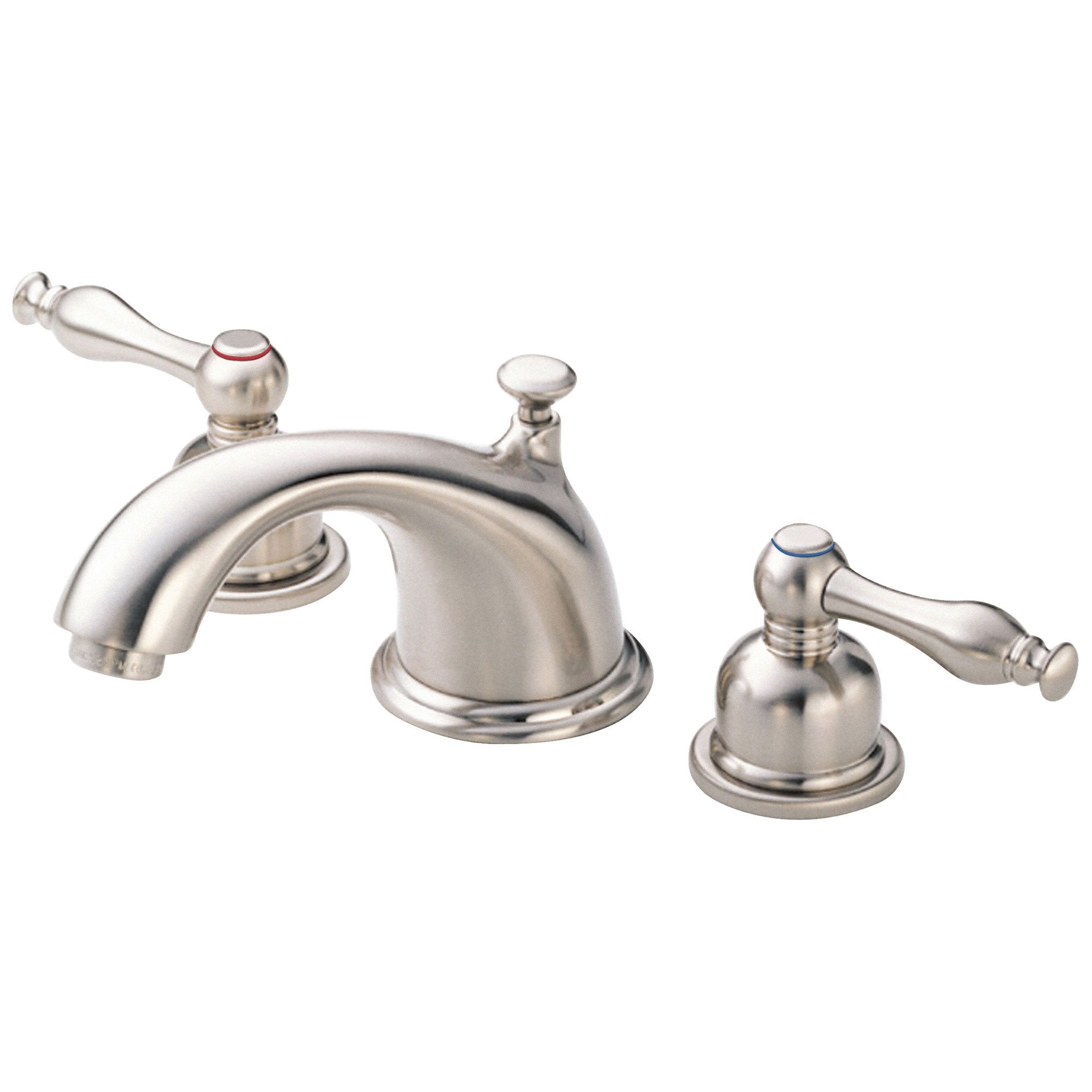 Danze Sheridan Brushed Nickel Two Handle 8 Wide Spread Bathroom Sink Faucet