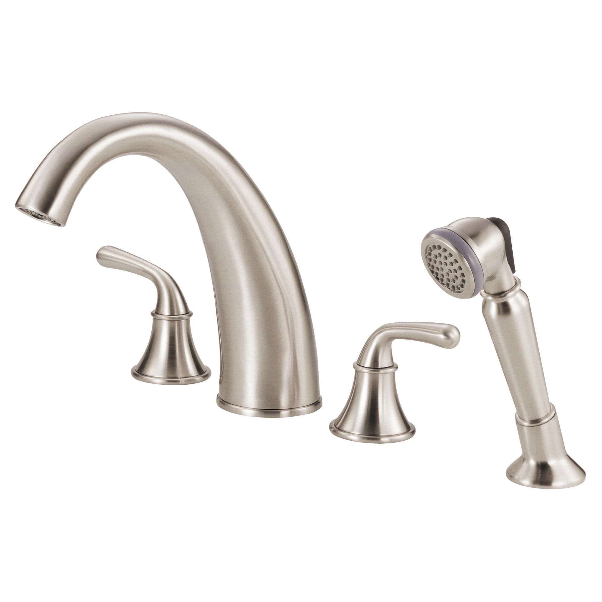 Danze Bannockburn Brushed Nickel Widespread Roman Tub Filler