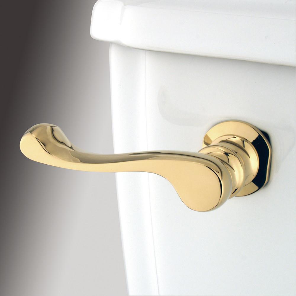 Kingston Brass Polished Brass French Toilet Tank Flush Handle Lever KT