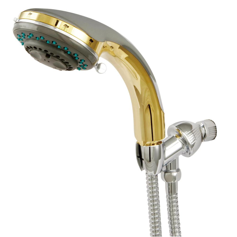 polished brass shower        <h3 class=