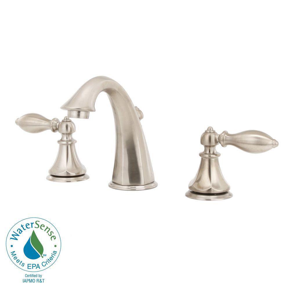 Price Pfister Catalina 8 Inch Widespread 2 Handle Bathroom Faucet