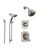 Delta Addison Stainless Steel Shower System with Dual Control Shower Handle, 3-setting Diverter, Showerhead, and Handheld Shower SS179284SS