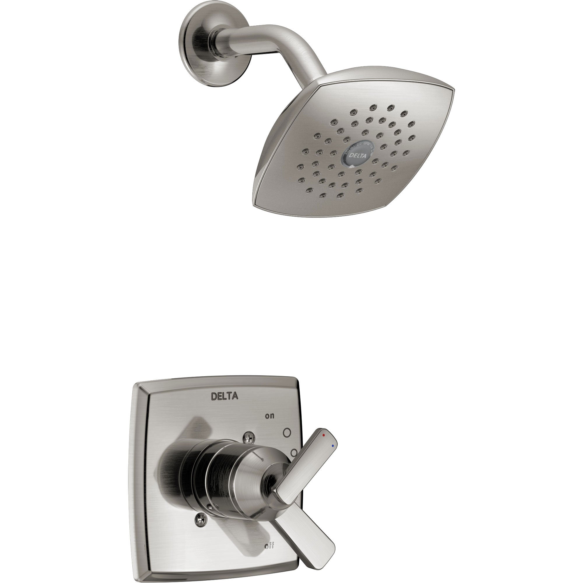 Delta Ashlyn Stainless Steel Finish Monitor 17 Series Shower Only