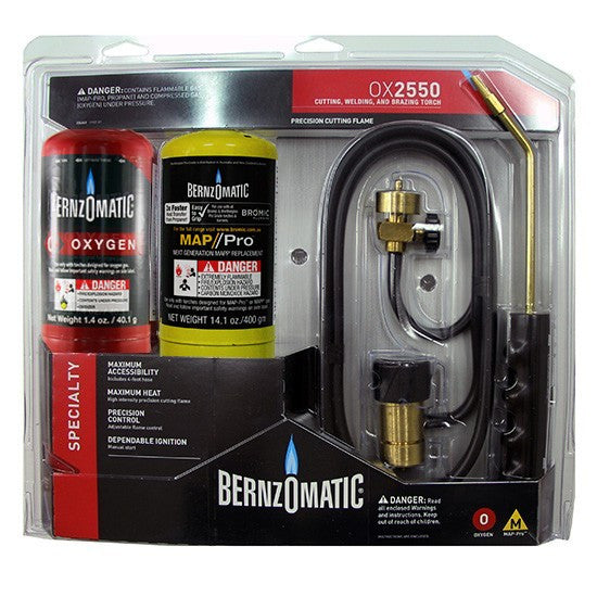 Bernzomatic Oxy Map Pro Kit Cool Tools Hvac R Bromic