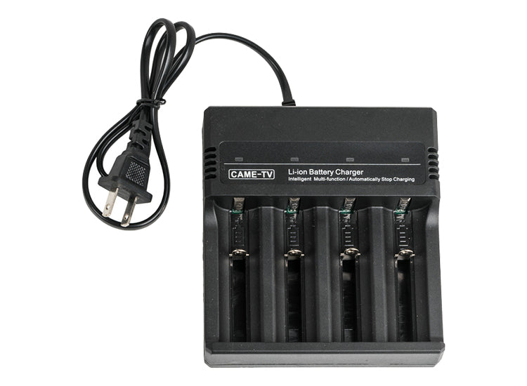 18650-4PACK, Includes 4 pcs 18650 and 1 pcs Battery Charger