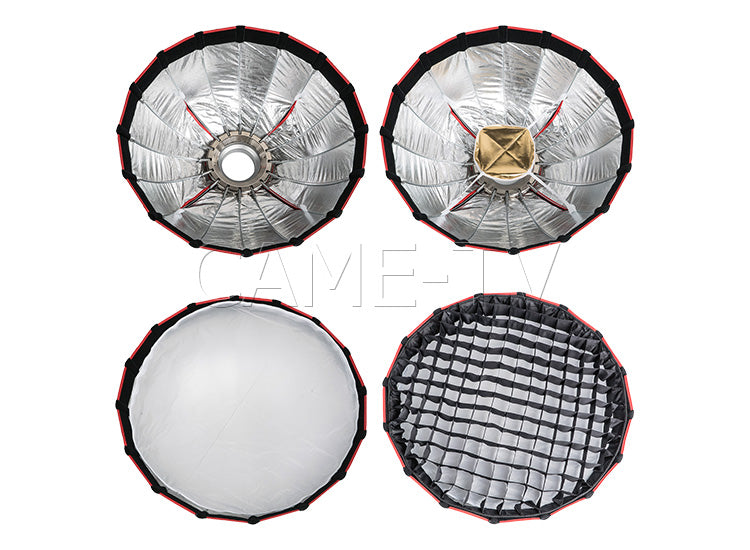 CAME-TV Softbox 60 with Grid and Bowens Speedring