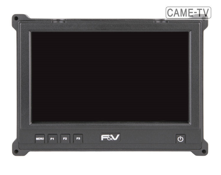 Камера в углу экрана. F&V 7" SDI f1 Monitor. F&V Portable Monitor HDMI SDI. F&V 7" Camera Top Portable Monitor.