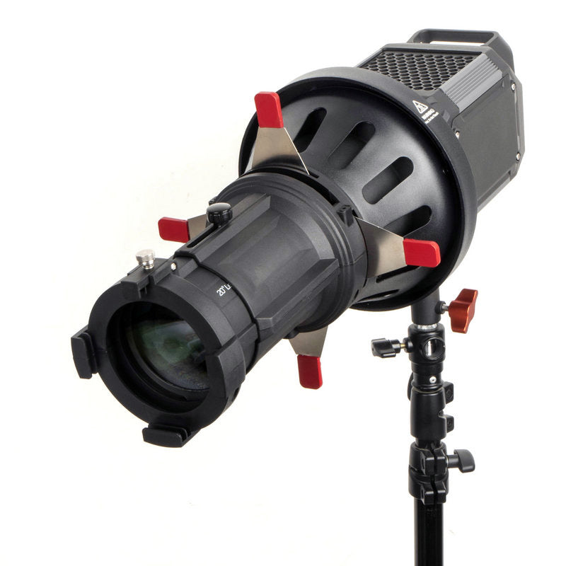 Optical Snoot with Gobo and 20° Lens for Bowens Mount