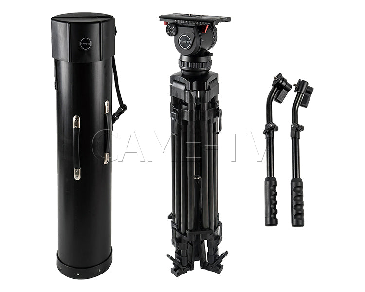 Professional Carbon Fiber Tripod With Fluid Head