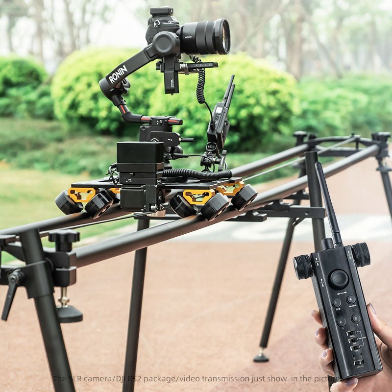 Remote Controlled Slider For DJI RS2 Gimbal 3.47 Meter Track