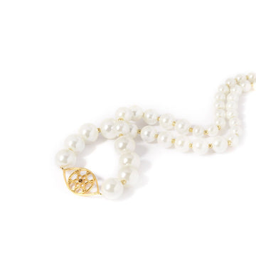 #PearlyEyes halskæde - 18 Karat forgyldning og perler- Dropps By Szhirley designet af Szhirley