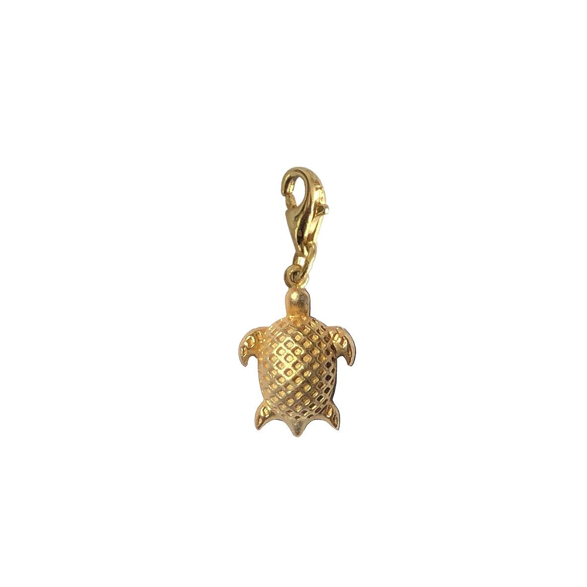 Billede af #LinkyCharm DeepSea Skildpadde vedhæng - 18 karat forgyldt sterling sølv