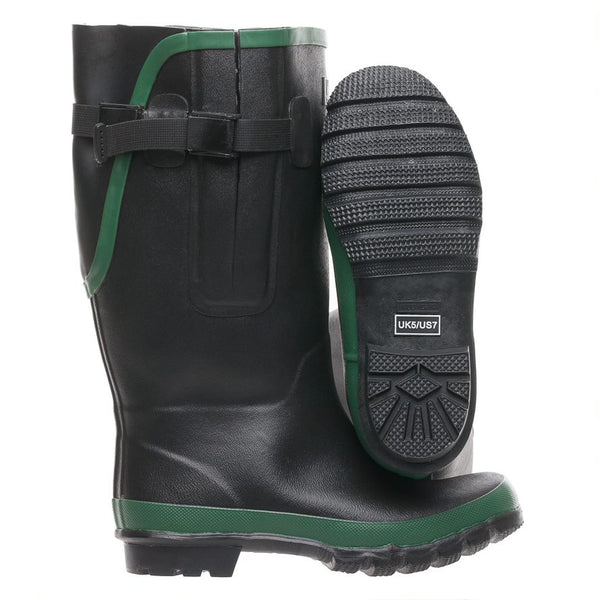 extra wide calf rubber boots