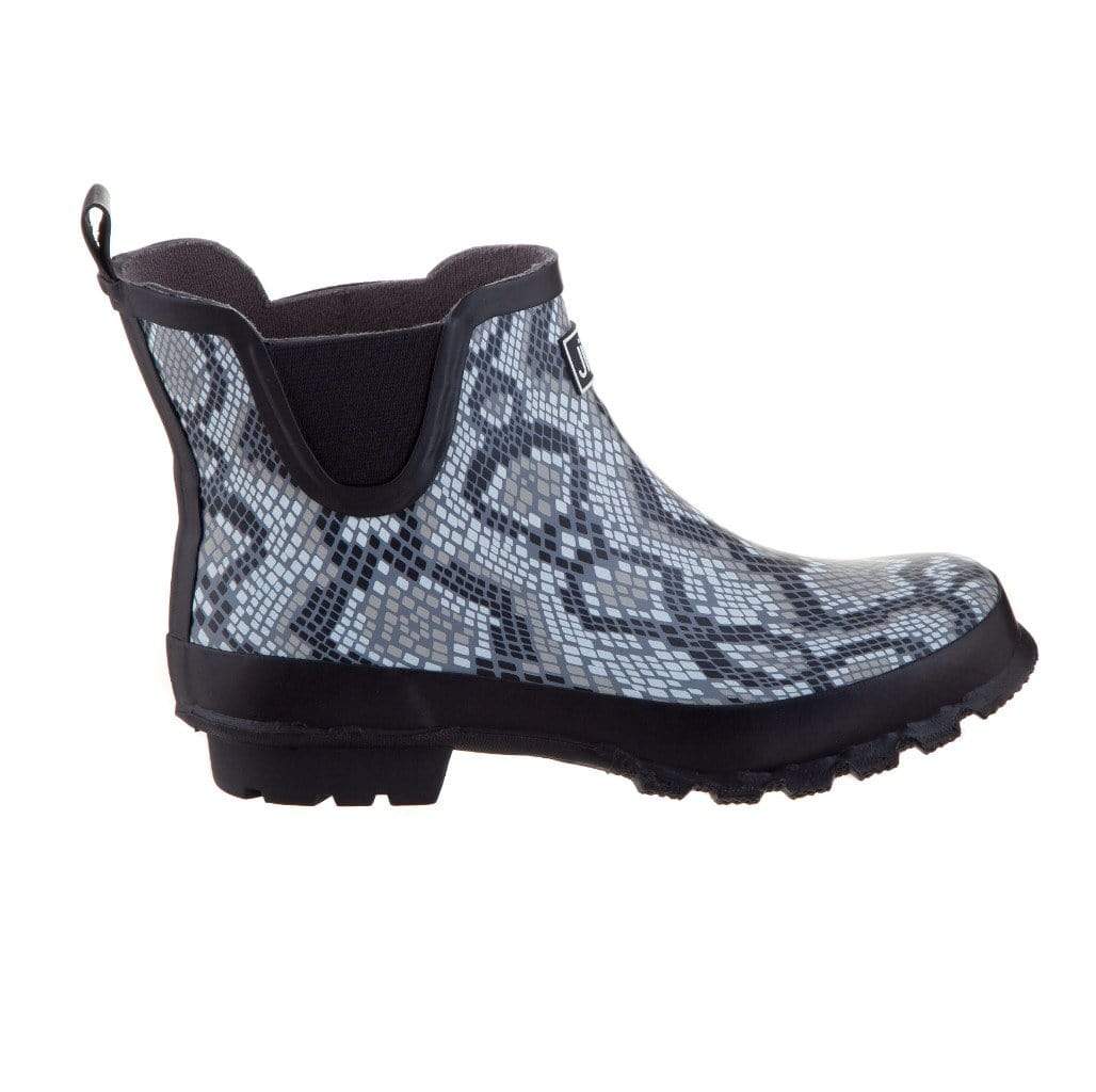 wide snakeskin boots