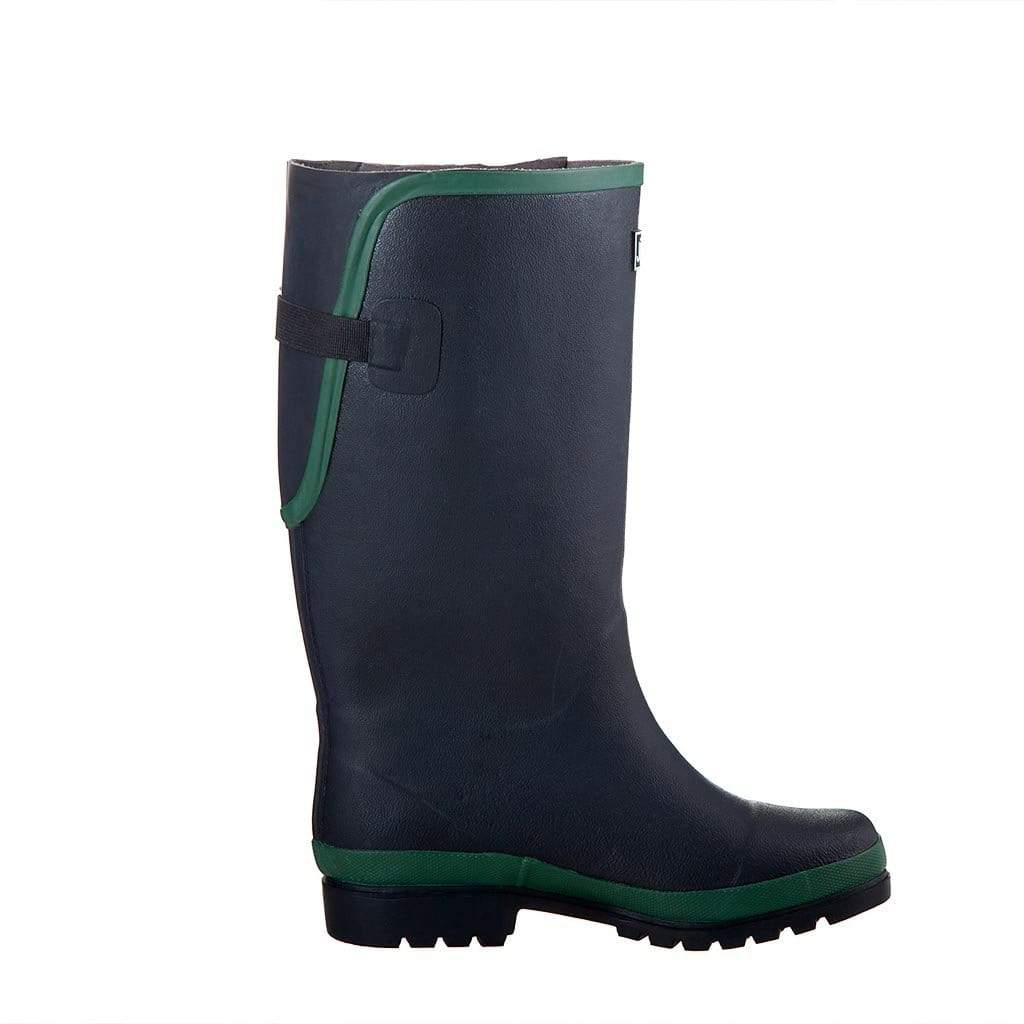 women's rain boots size 11 wide calf