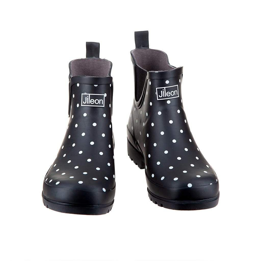 ankle rain boots for wide feet