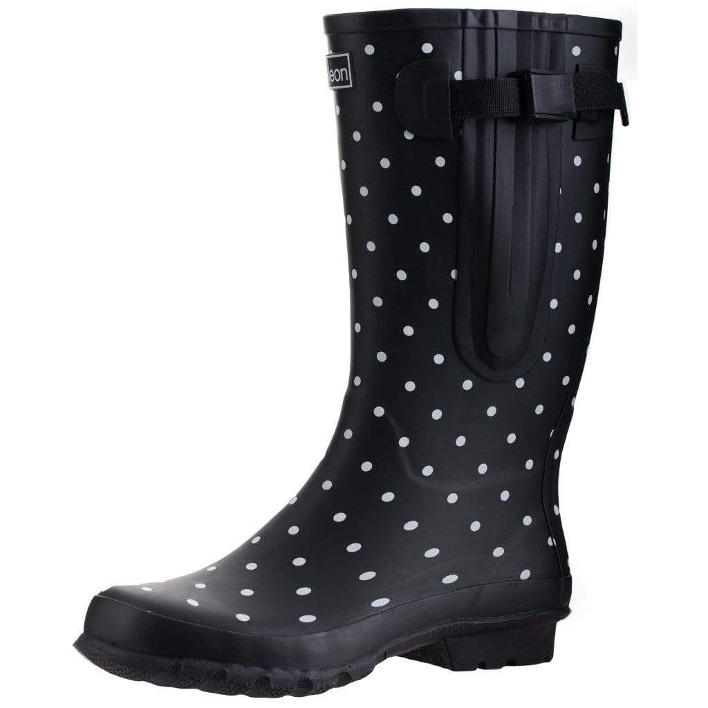 Wide Calf Rain Boots - Up to 19 inch calf - Standard Fit in Ankle ...