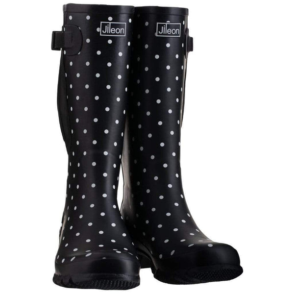 Wide Calf Rain Boots - Up to 19 inch calf - Standard Fit in Ankle ...