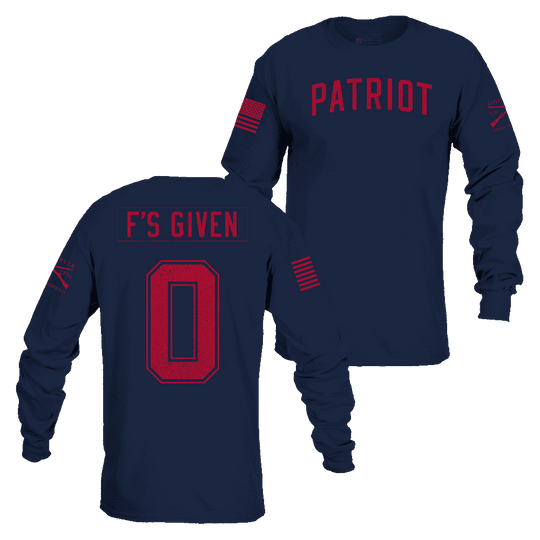 Invincible Patriotic Signature Long Sleeve Performance Shirt