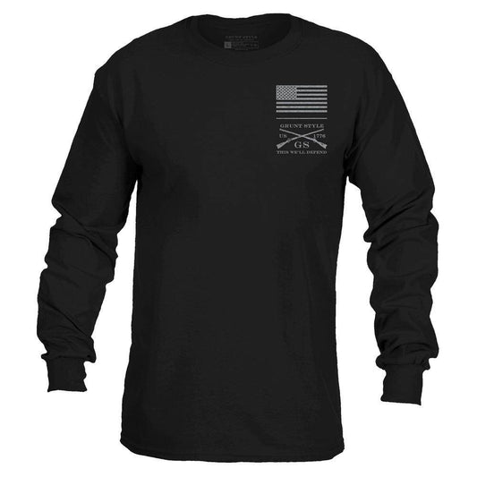 Patriotic Patch Long Sleeve Shirt – Grunt Style, LLC