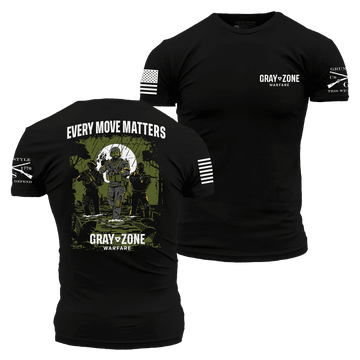 Every Move Matters T-Shirt - Black