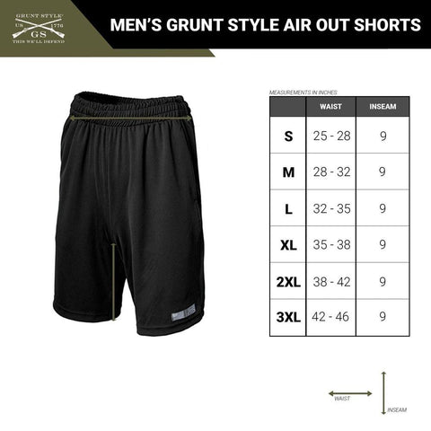 Men's Shorts | Grunt Style Air Out Shorts – Grunt Style, LLC