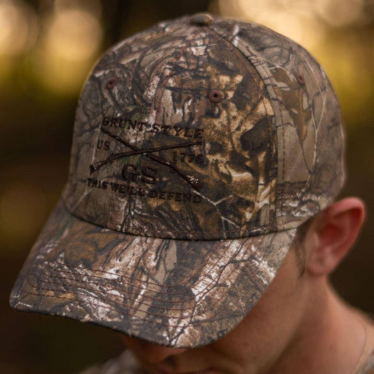 American Flag Hat - Realtree Edge® - Stretch Fit – Grunt Style, LLC