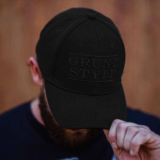 Stretch Fit Hat  Blackout Flag - Patriotic Gear – Grunt Style, LLC