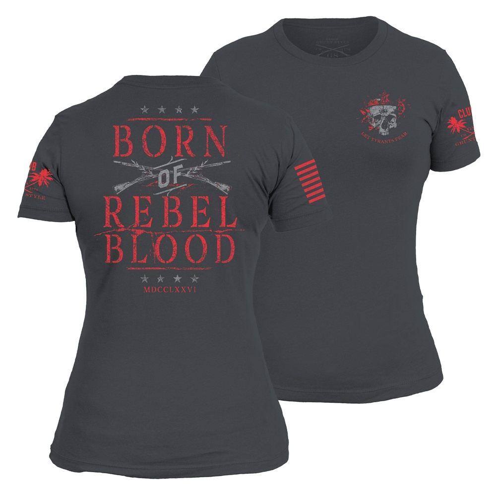 thermometer Veraangenamen Duplicaat Rebel Blood T-Shirt - 2022 February Club | Grunt Style – Grunt Style LLC
