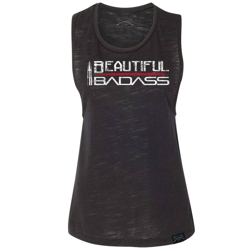 Beautiful Badass Tank – Grunt Style, LLC