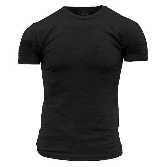 Basic Tees Mens | Black Basic Crew T-Shirt – Grunt Style, LLC