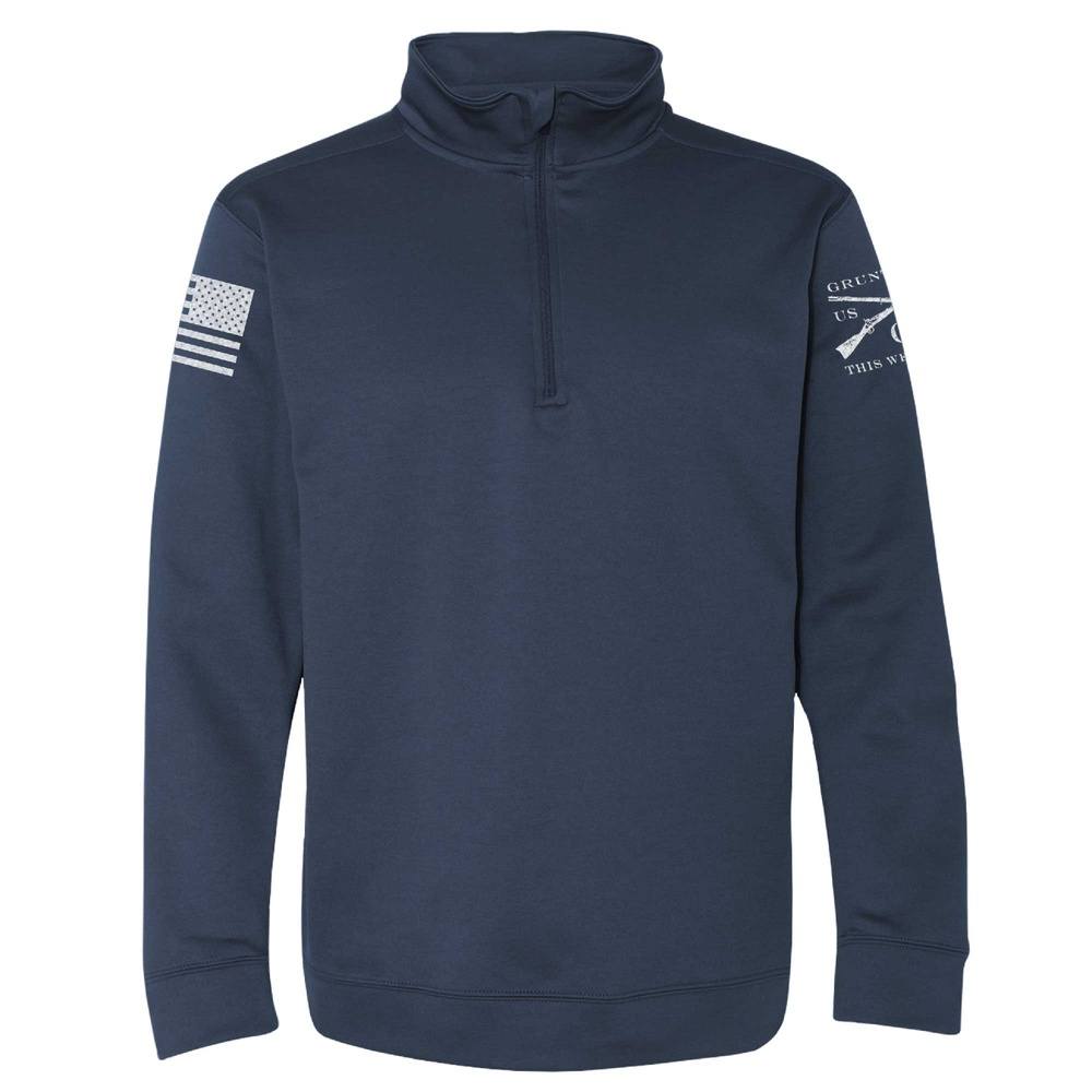 Grunt Style Basic Poly Quarter Zip – Grunt Style LLC