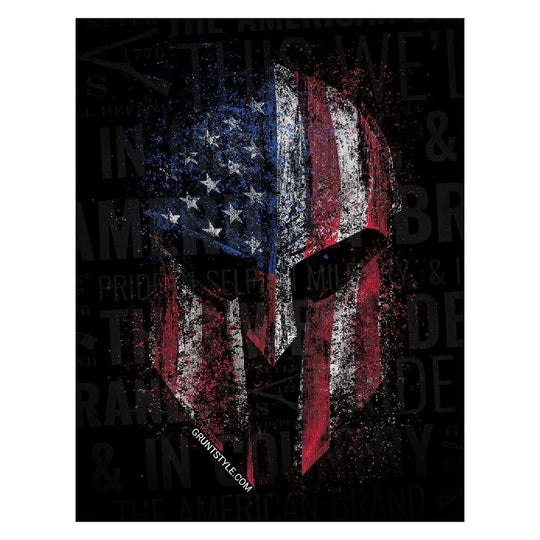 American Spartan | Patriotic Graphics – Grunt Style, LLC