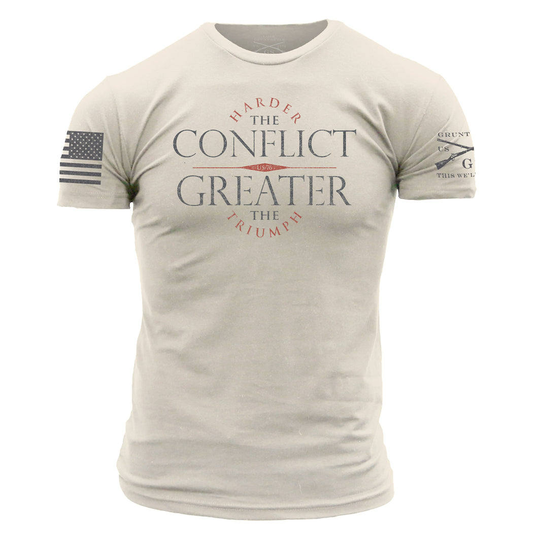 Harder the Conflict Greater the Triumph