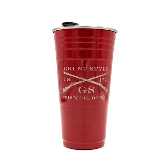 Whiskey Helps 12oz Tumbler - Green - Patriotic Apparel - Grunt Style