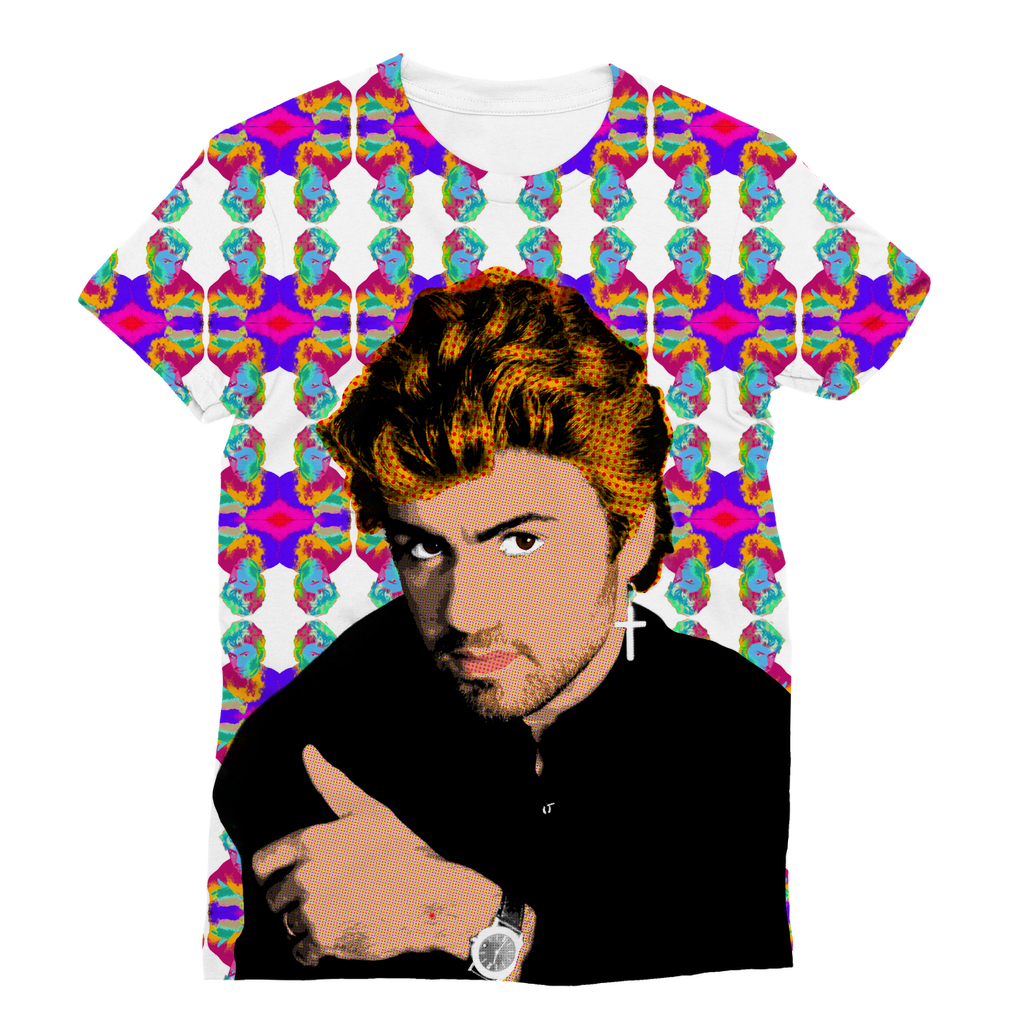 george michael t shirt women's